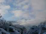 Alpencamp Garmisch-Partenkirchen: Blick auf die Zugspitze